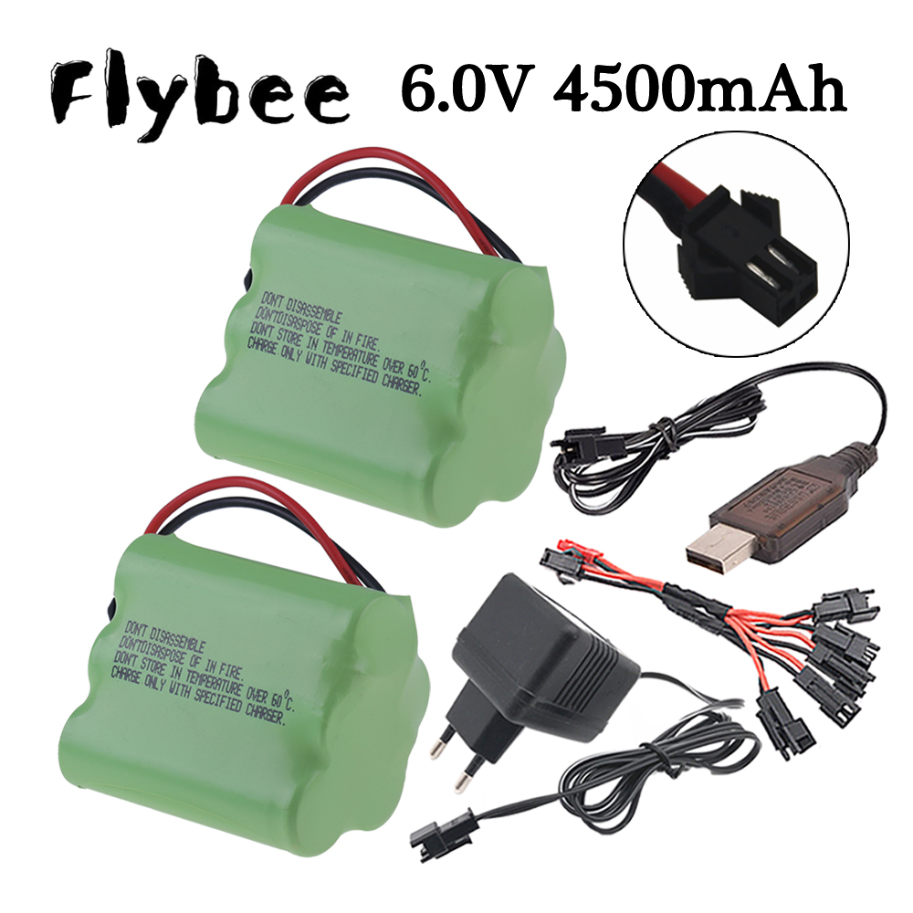 Rc Helicopter Charger - Никель-металлогидридный аккумулятор, 6 в, 4500 мАч,
