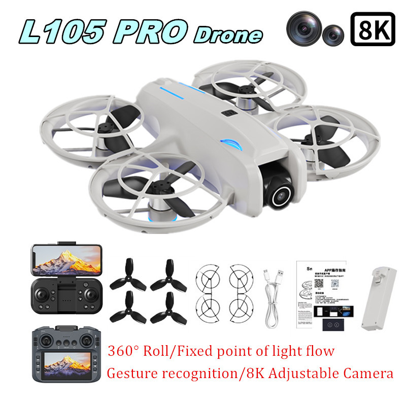 Rc Helicopter Charger - Дрон L105 PRO с двойной 8K-камерой,
