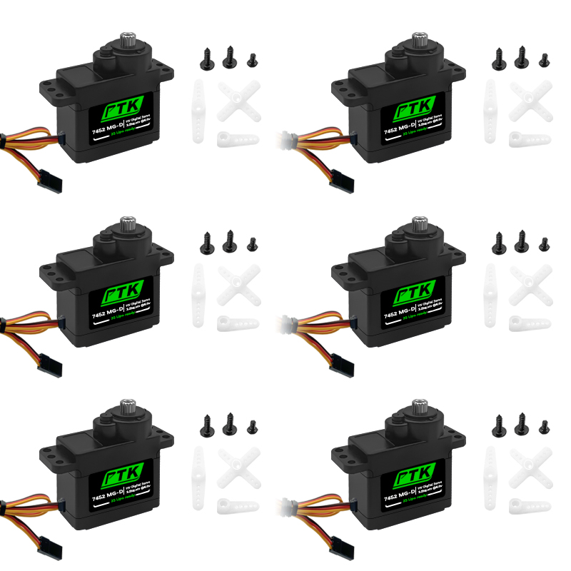 Rc Helicopter Servo - Цифровой сервопривод PTK 7452 MG-D 9г